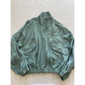 Lululemon Adapt to fit Jacket Size 6 Green Full Zip LW3IA7S